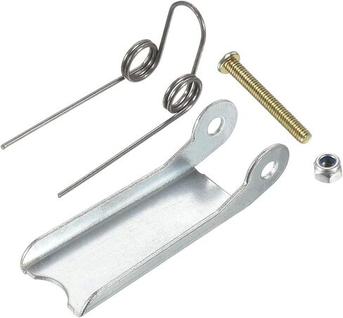 2 حزمة من خطافات السلامة الفولاذية مجموعة استبدال المزلاج لشاحنة Clevis الانزلاقية ذات الخطاف والمقطورة وقطر جهاز الاستقبال، لون ذهبي، 1T in Kuwait