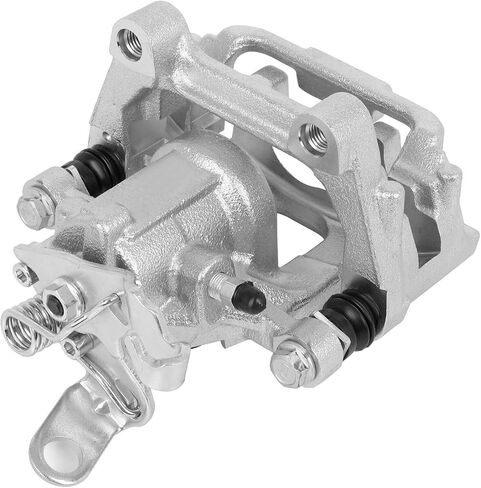 Detroit Axle - Rear Left Brake Caliper for Volkswagen Jetta Golf Passat Beetle Eos GTI A3 Quattro Driver Side Disc Brake Caliper with Bracket Replacement in Saudi Arabia