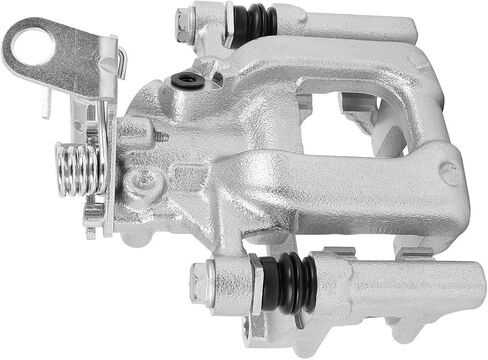 Detroit Axle - Rear Left Brake Caliper for Volkswagen Jetta Golf Passat Beetle Eos GTI A3 Quattro Driver Side Disc Brake Caliper with Bracket Replacement in Saudi Arabia