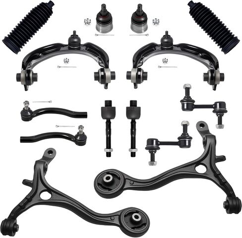 Front Upper Control Arm and Ball Joint Assembly Compatible With 2009-2014 Acura TL TSX /2008 2009 2010 2011 2012 Honda Accord AUQDD K620614 K620615 Left Right 2Pc Set Suspension in Saudi Arabia