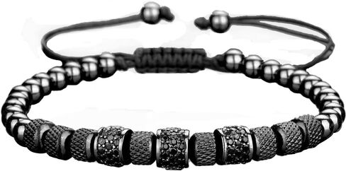Men's stainless steel bracelets for Women Adjustable Tiger's Eye Bracelet Mens Luxury Jewelry Crown Bracelets in Saudi Arabia