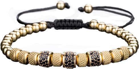 Men's stainless steel bracelets for Women Adjustable Tiger's Eye Bracelet Mens Luxury Jewelry Crown Bracelets in Saudi Arabia