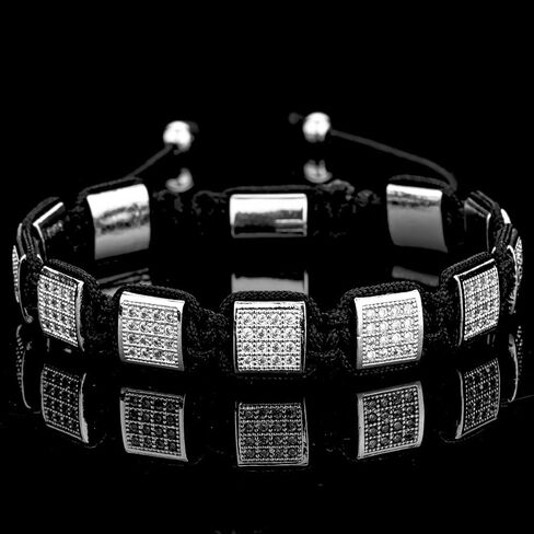 Men's stainless steel bracelets for Women Adjustable Tiger's Eye Bracelet Mens Luxury Jewelry Crown Bracelets in Saudi Arabia