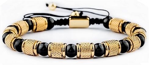 Men's stainless steel bracelets for Women Adjustable Tiger's Eye Bracelet Mens Luxury Jewelry Crown Bracelets in Saudi Arabia