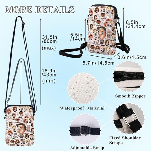 BWWKTOP Dr Gregory Crossbody Bag Dr James Fans Gift No Lup Us Shoulder Bag Dr Lisa & Eric & Allison Merch in Saudi Arabia