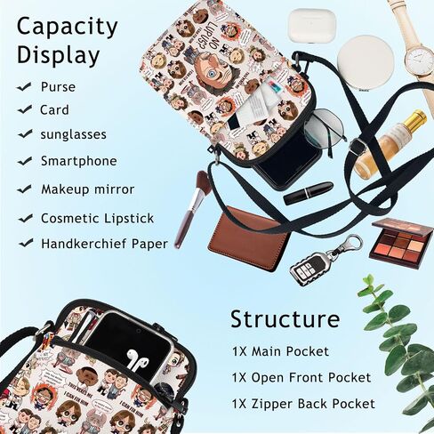 BWWKTOP Dr Gregory Crossbody Bag Dr James Fans Gift No Lup Us Shoulder Bag Dr Lisa & Eric & Allison Merch in Saudi Arabia