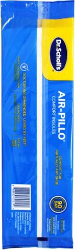 نعال Dr.Scholl's AIR-PILLO // بطانة فائقة النعومة وراحة دائمة مع طبقتين من الإسفنج تناسب أي حذاء - زوج واحد - 6 عبوات in Saudi Arabia