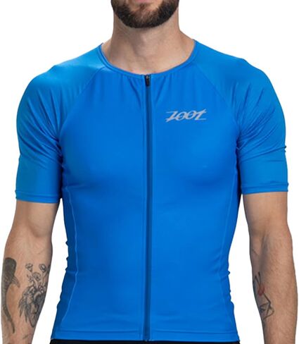 Zoot Men’s Core Tri Aero Jersey, Lightweight, Moisture-Wicking Triathlon Full Zip Top with Storage & UPF 50+ Protection in Saudi Arabia