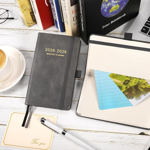 مخطط شهري 2024-2025 - مخطط شهري مع علامات تبويب وجيب، مارس 2024 - ديسمبر 2025، 8.5 بوصة × 11 بوصة، 2024-2025 مخطط شهري مع جهات اتصال وجيب خلفي، ربط بسلك مزدوج - حبر مائي وردي in Kuwait