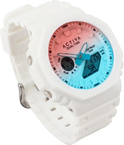 Invicta Activa Recon X Digital Unisex Watch - 45.5mm, White (ACW423-012) in Saudi Arabia