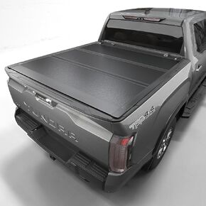 Tutel Hard Shell Folding Truck Bed Tonneau Cover|Fits 2022-2026 Toyota Tundra 5‘6" Bed w/OE Rail System (66.7") - TULH034 in Saudi Arabia