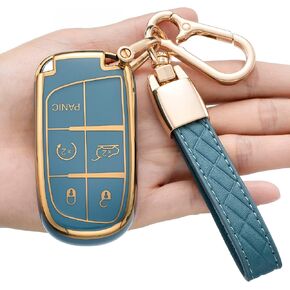 for Jeep Dodge RAM Key Fob Cover,for Grand Cherokee Renegade Chrysler 200 301 Dodge RAM Durango Challenger Journey in Saudi Arabia