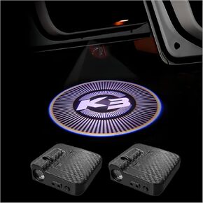 قطعتان من مصابيح جهاز عرض ضوء باب السيارة متوافقة مع ضوء ترحيب باب السيارة K5 وإكسسوارات السيارة وأضواء جهاز عرض الباب. (YBD-K5) in Kuwait
