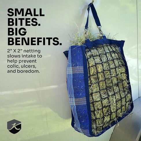 Kensington Slow Feed Hay Bag 4 Flake Size: 4 Flake Color: 2019 - Imperial Jade in Kuwait