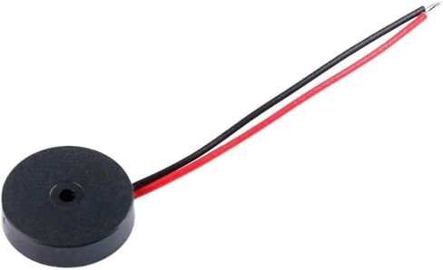 20pcs Mini Passive Buzzer 1325 1404 1704 Piezoelectric Buzzers 13 * 2.5MM 14 * 14MM 17 * 4MM AC Alarm Speaker with Cable DIY(14x4MM) in Saudi Arabia