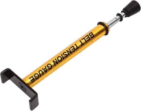 Motorcycle Belt Tension Gauge, Adjustable 10 Lbs Belt Tensioner Tool with L Shape Pad, Universal Metal Motorcycle Belt Tension Tool Replacement for Secondary Drive Belts in Saudi Arabia