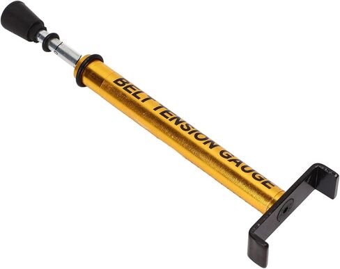 Motorcycle Belt Tension Gauge, Adjustable 10 Lbs Belt Tensioner Tool with L Shape Pad, Universal Metal Motorcycle Belt Tension Tool Replacement for Secondary Drive Belts in Saudi Arabia