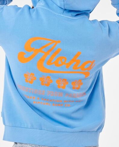 Rip Curl womens Aloha Relaxed Zip-up Hooded Sweatshirt in Saudi Arabia
