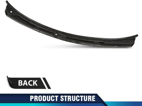 PIT66 Windshield Wiper Grille Lower Motor Cowl Cover Compatible with BMW 323Ci 1998-2000,Fit BMW 328i 1997-2000,Fit BMW 325Ci 330Ci M3 2001-2006,Fit BMW 325i 325xi 330i 2001-2005 in Saudi Arabia