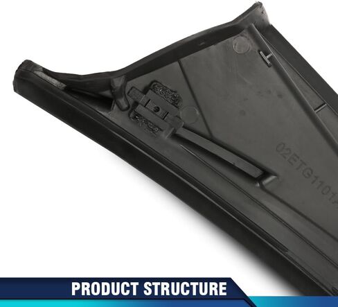 PIT66 Windshield Wiper Grille Lower Motor Cowl Cover Compatible with BMW 323Ci 1998-2000,Fit BMW 328i 1997-2000,Fit BMW 325Ci 330Ci M3 2001-2006,Fit BMW 325i 325xi 330i 2001-2005 in Saudi Arabia