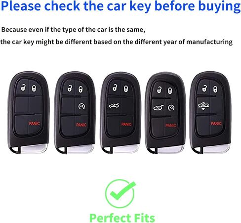 for Jeep Dodge RAM Key Fob Cover,for Grand Cherokee Renegade Chrysler 200 301 Dodge RAM Durango Challenger Journey in Saudi Arabia
