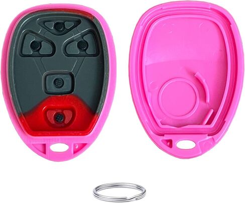Replacement for Chevy Suburban Tahoe Traverse GMC Yukon XL Keyless Entry Remote Smart Keys Case (6-Button-Pink) in Saudi Arabia