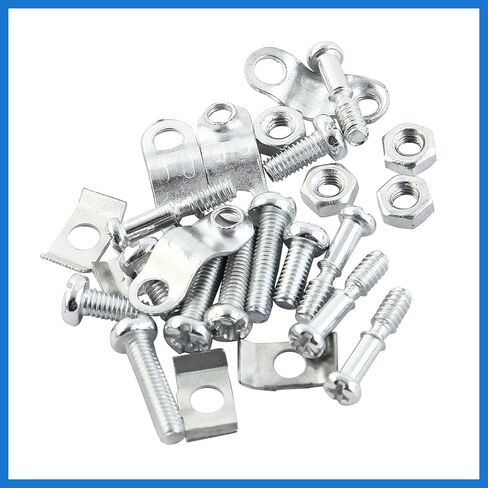 20 Pcs Plastic Cover Shell Housing Gray for D Sub DB9 9Pin Connector Auto Accessories in Saudi Arabia