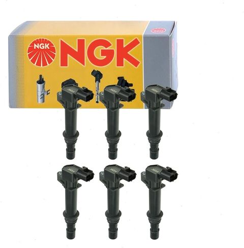 6 pc NGK Ignition Coils compatible with Jeep Grand Cherokee 3.7L V6 2005-2008 in Saudi Arabia