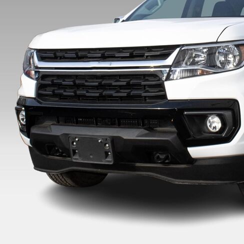 Front Bumper License Plate Frame Bracket Tag Holder Fits for Chevrolet Colorado 2021 2022 Replace 84461476 GM1068213 in Saudi Arabia