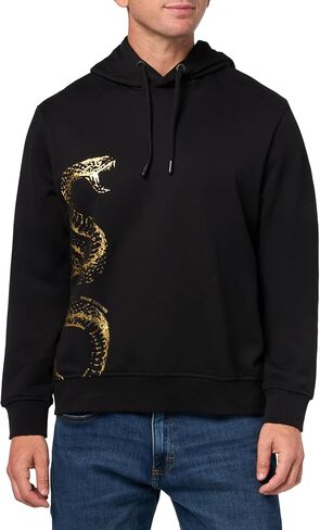 Armani Exchange mens Snake Graphic Hooded Sweatshirt in Saudi Arabia
