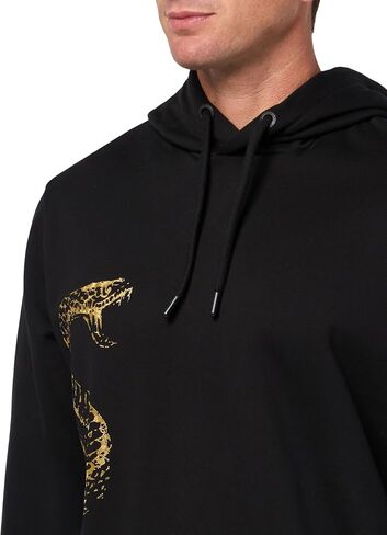 Armani Exchange mens Snake Graphic Hooded Sweatshirt in Saudi Arabia