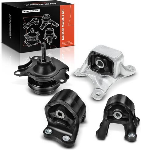 A-Premium 4-PC Engine Motor Mount Kit Compatible with Honda CR-V 2002 2003 2004 2005 2006 2.4L, 4WD, Manual Transmission in Saudi Arabia