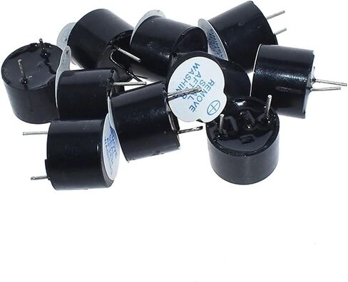 Big 5V Active Buzzer Magnetic Long Continous Beep Tone Alarm Ringer 12mm Active Piezo Buzzers Fit for Computers Printers in Saudi Arabia
