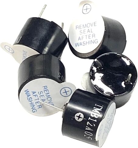 10pcs 5v Active Buzzer/Passive Buzzer Magnetic Long Continous Beep Tone Alarm Ringer 12mm MINI Active Piezo Buzzers(Mix Each 5) in Saudi Arabia