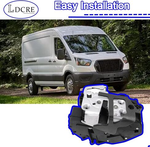 مشغل قفل مزلاج الباب الأمامي الأيسر متوافق مع 2014-2023 Ford Transit Connect - يستبدل DT1Z-6121813-B، DT1Z-6121813-A - استبدال OEM لمجموعة قفل جانب السائق in Saudi Arabia
