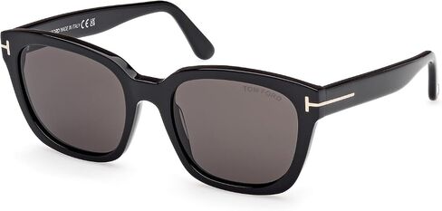 Tom Ford Haylay Smoke Square Ladies Sunglasses FT1216 01A 53 in Saudi Arabia