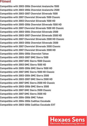 Customizable All Lights On Module for 2003-2007 Chevy Silverado & Sierra 1500/2500/3500 Classic | 6/8 High Mod | Customizable Lighting Modes (Fog/DRL/Low Beams) | Plug & Play Installation in Saudi Arabia