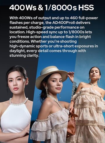 Godox AD200 Pro II AD200ProII 200Ws Portable Outdoor Pocket Strobe Flash | 1/512~1/1,1/8000 HSS,0.01-1.8s Recycle Time,2980mAh Lithium Battery,2.4G X System,Bare Bulb/Speedlite Fresnel Flash Head in Saudi Arabia