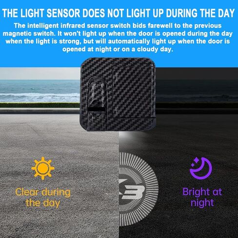 قطعتان من مصابيح جهاز عرض ضوء باب السيارة متوافقة مع ضوء ترحيب باب السيارة K5 وإكسسوارات السيارة وأضواء جهاز عرض الباب. (YBD-K5) in Kuwait