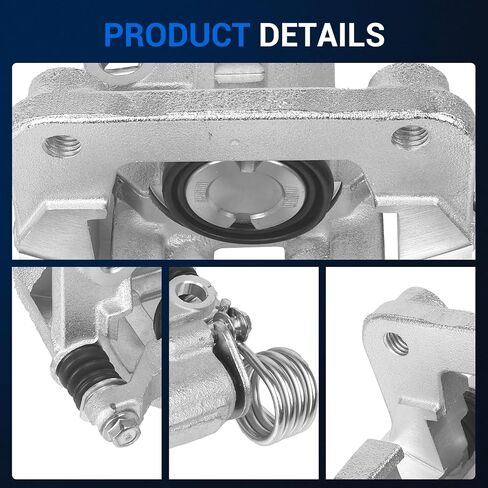 Autoround 18B4825 18B4824 مكابح الفرامل الخلفية مع دعامة مناسبة لـ 1999-2004 Ford Mustang، كلا جانب السائق والراكب in Saudi Arabia