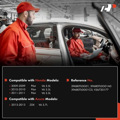 مستشعر مساعد ركن السيارة الخلفي A-Premium متوافق مع موديلات مختارة من Honda وAcura - Pilot 2009-2011 3.5L، ZDX 2013 3.7L، استبدال# 39680TL0G01A0 in Saudi Arabia