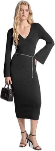 Michael Kors Women's Bell Sleeve Merino Wool Dress in Saudi Arabia