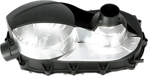 HECASA Outer Clutch Cover Compatible with 2014-Current Can-Am Maverick 1000R 2018-2020 Commander 1000R Replacement for 420212286 Plastic Black in Saudi Arabia