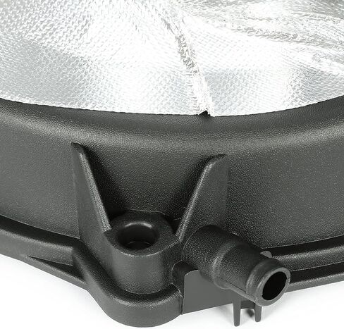 HECASA Outer Clutch Cover Compatible with 2014-Current Can-Am Maverick 1000R 2018-2020 Commander 1000R Replacement for 420212286 Plastic Black in Saudi Arabia