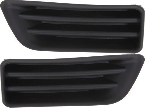مجموعة غطاء مصابيح الضباب Garage-Pro متوافقة مع Honda Accord 2006-2007 الأمامي، جانب السائق والراكب، سيدان، أسود in Saudi Arabia