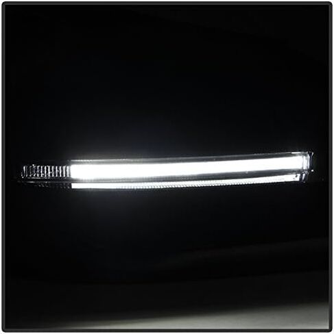 ACANII - For 2014-2021 Toyota Tundra Black DRL LED Daytime Running Lamps Bumper Fog Lights Assembly Driver & Passenger in Saudi Arabia
