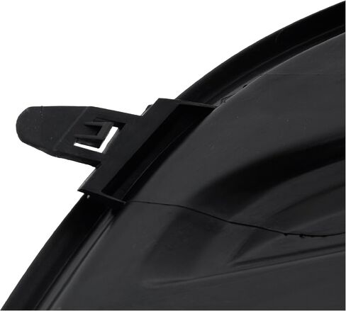 Garage-Pro Fog Light Cover Compatible with Mazda CX-9 2010-2012 Front, Passenger Side, Textured Black in Saudi Arabia