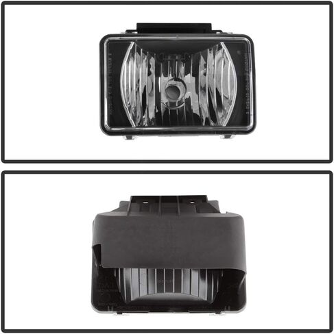 ACANII - For 2004-2012 Chevy Colorado GMC Canyon Pickup Black Housing Bumper Fog Lights Driving Lamps Assembly in Saudi Arabia