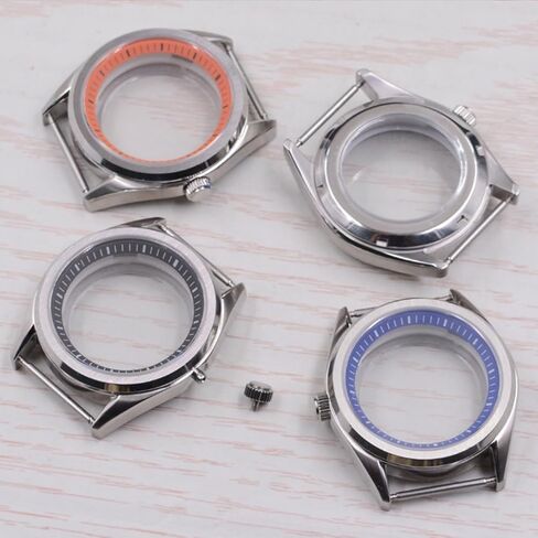 40mm Watch Case with Sapphire Glass, Compatible with NH34/NH35/NH36 Movement Accessories in Kuwait