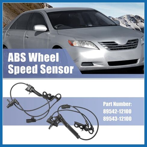 1 زوج الجبهة اليسرى اليمنى ABS عجلة السرعة الاستشعار No.89542-12100/89543-12100 لتويوتا كورولا 2009-2013 استبدال العنصر in Saudi Arabia